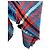 Autre Marque 45R Indischer Merino-Kaschmir-Stola mit großem Tartan Blau - Ansicht 4