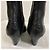 Fendi Calligraphy Leder- Stiefeletten Schwarz - Ansicht 9