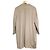 Autre Marque Barneys New York Abrigo largo sin cuello 100% Cashmere Crudo - vista 2