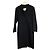 Abrigo largo de lana Salvatore Ferragamo Negro