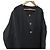Autre Marque Y's for living Abrigo largo sin cuello Negro - vista 4