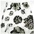 Marni FALDA ESTAMPADO NOCTURNAL Falda de seda Negro - vista 6