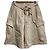 Autre Marque MACPHEE Shorts aus weichem Baumwollsatin Beige