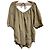 Autre Marque BED&BREAKFAST Pullover elasticizzato 2way con arricciature Beige
