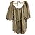 Autre Marque BED&BREAKFAST Pullover elasticizzato 2way con arricciature Beige - vista 2
