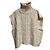 Autre Marque URBAN RESEARCH Chaleco de punto Aran Blanco Crudo