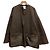 Autre Marque Mila Owen Abrigo reversible 2WAY con bolsillos de piel Castaño