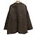 Autre Marque Mila Owen Abrigo reversible 2WAY con bolsillos de piel Castaño - vista 4