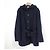 Autre Marque Abrigo de lana shaggy Steven Alan Azul Azul marino