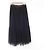 Autre Marque Gonna lunga in tulle a strati ROPE Nero - vista 2