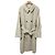Autre Marque Kumikyoku Wool Double Breasted Long Coat Beige