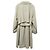 Autre Marque Kumikyoku Wool Double Breasted Long Coat Beige - view 2