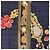 Autre Marque LEONARD FASHION Flower Jewelry Print Collarless Coat Black - view 5