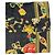 Autre Marque LEONARD FASHION Flower Jewelry Print Collarless Coat Black - view 7