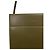 Borsa a tracolla Theory boxcalf flat ns Verde Cachi - vista 2