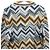 Autre Marque Missoni Chevron Strickpullover aus Woll-Mohair-Mischung Mehrfarben - Ansicht 4