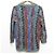 Autre Marque Pull en maille de laine Missoni Chevron Multicolore - vue 2