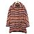 Autre Marque Abrigo reversible Missoni Chevron Negro Rosa