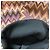 Autre Marque Abrigo reversible Missoni Chevron Negro Rosa - vista 12