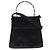 Borsa 2way Salvatore Ferragamo Gancini Borsa in velluto Nero