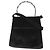 Borsa 2way Salvatore Ferragamo Gancini Borsa in velluto Nero - vista 2