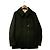 Autre Marque DRESSTERIOR Wool Double-Breasted Stand Collar Coat Green Khaki