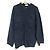 Autre Marque BALLSEY Fox Yak Crewneck Cardigan Azul Azul marino