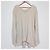 Autre Marque EVERYDAY I LIKE. Lia V-Ausschnitt Strickpullover Beige