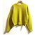Autre Marque Maglione in maglia Basic Drop Shoulder CLANE Giallo