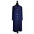 Max Mara Cappotto in Lana Blu Anni '60 Blu scuro
