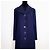 Max Mara Cappotto in Lana Blu Anni '60 Blu scuro - vista 5