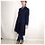 Max Mara Cappotto in Lana Blu Anni '60 Blu scuro - vista 7