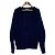 Prada Pullover aus Wolle und Kaschmir Blau Marineblau
