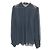 Autre Marque TOMORROWLAND collection Blusa de Chiffon de Seda Azul Azul marinho