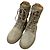 Tod's Tod’s Gommini Leder-Schnürstiefel Beige