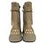 TOD'S Gommini Leder- Stiefeletten Beige - Ansicht 4