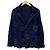 Autre Marque Chaqueta entallada de punto de lana Yohji Yamamoto Azul Azul marino