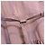Autre Marque Vestido evasê com cinto e riscas Pin-Stripe Herlipto Roxo - vista 4