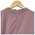 Autre Marque Vestido evasê com cinto e riscas Pin-Stripe Herlipto Roxo - vista 6