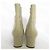 Autre Marque CORSO ROMA 9 Leather Square Toe Short Boots Beige - view 3
