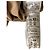 Autre Marque IENA Satin-Ausstellrock Beige - Ansicht 7