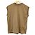 Autre Marque Top senza maniche BLAMINK con logo ricamato Marrone