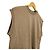 Autre Marque Top senza maniche BLAMINK con logo ricamato Marrone - vista 4