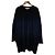 Jersey de punto oversized con cuello en V COMME des GARCONS Negro
