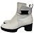 Autre Marque Bottines en cuir ECCO Blanc - vue 2