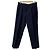 Issey Miyake Hose mit Knitter-Effekt Blau Marineblau