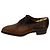 Autre Marque Scarpe eleganti Santoni in coccodrillo Marrone - vista 3
