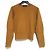 Autre Marque Jersey de punto de algodón y cashmere CABaN Amarillo