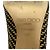Jimmy Choo Intrecciato Leder-Pumps Schwarz Golden - Ansicht 7