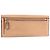 Cartera larga de piel Signature Coach Beige - vista 2